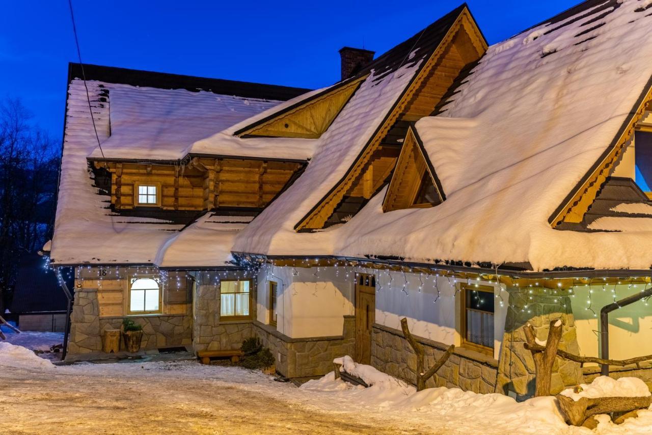 Apartamenty Willa Olsza Wood House & Mountain View & Sauna Zakopane Eksteriør bilde