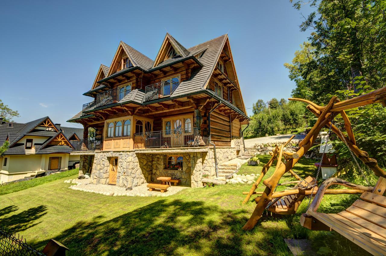 Apartamenty Willa Olsza Wood House & Mountain View & Sauna Zakopane Eksteriør bilde
