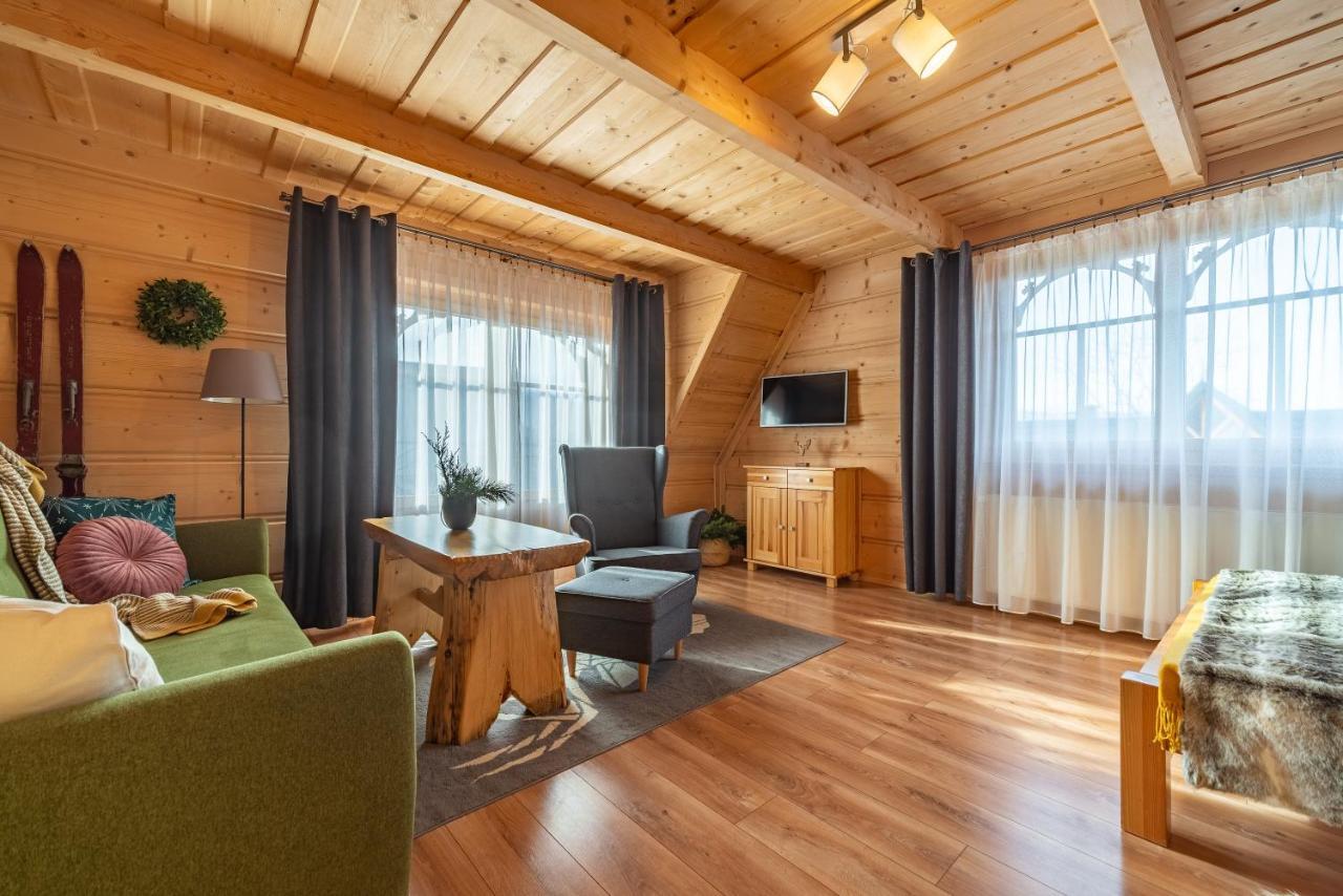 Apartamenty Willa Olsza Wood House & Mountain View & Sauna Zakopane Eksteriør bilde